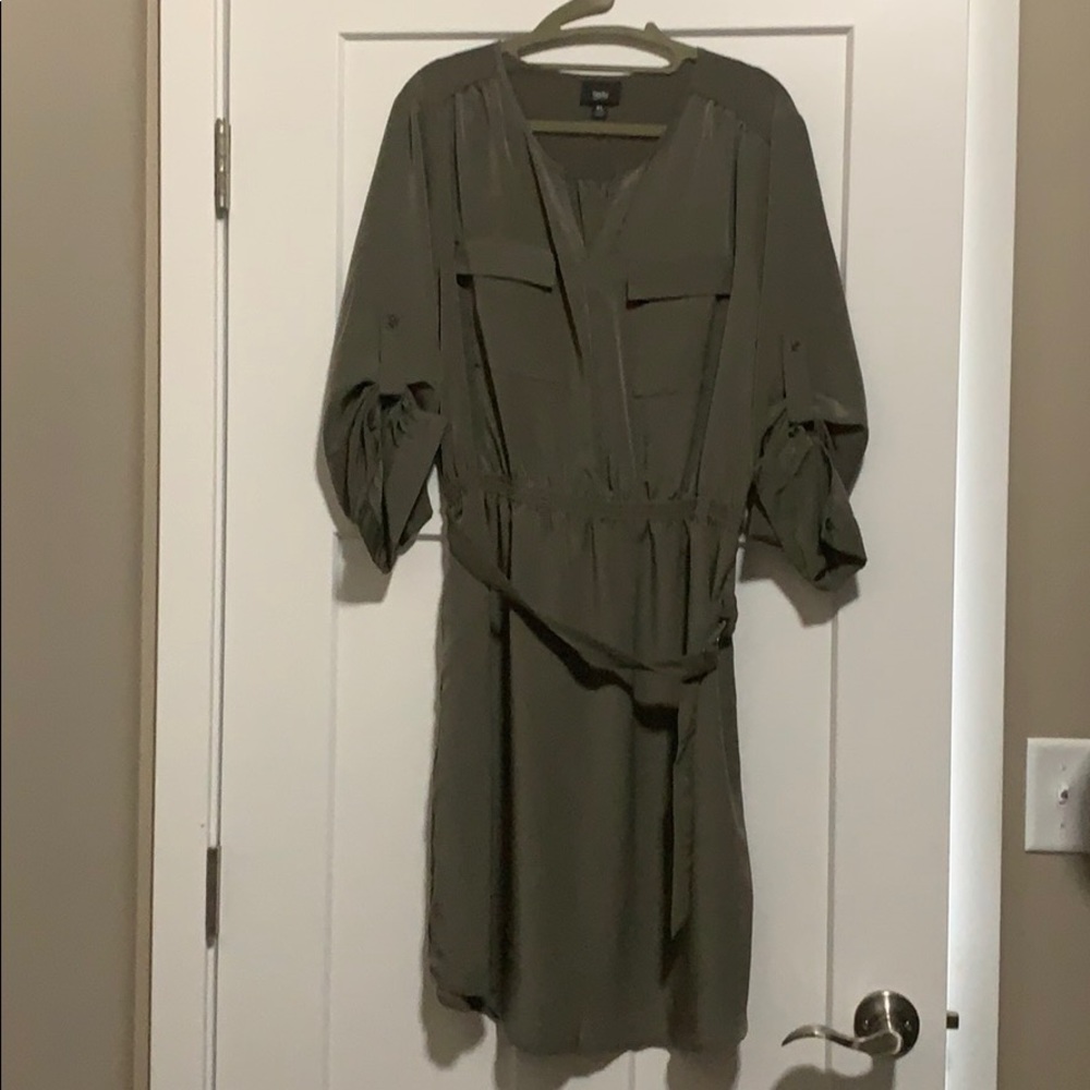 Army Green Dress